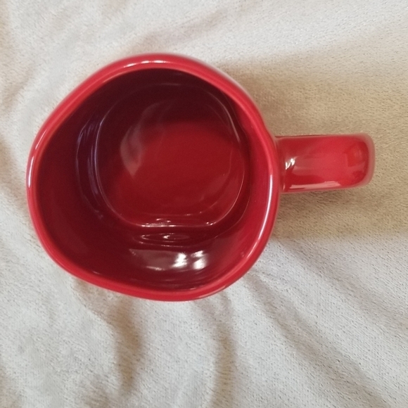 Rae Dunn Ho Ho Ho Christmas Holiday Coffee Mug. Red w/ White Letters. NWT. - Picture 2 of 4
